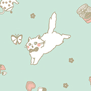 【H-22】猫(ミント)